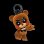 Llavero Magicbox Five Nights at Freddy's Backpack Hangers S2