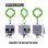 Llavero Magicbox Minecraft Backpack Hanger S4 Multicolor