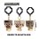 Llavero Magicbox Minecraft Backpack Hanger S4 Multicolor