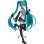 Figura de acción Hatsune Miku Blokees Fantastics Series Traje Oficial