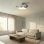 Deckenventilator Cecotec EnergySilence Aero 2440 LED 30W DC Edelstahl