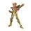 Blokees Champion Class Saint Seiya Aquarius Camus Figura Coleccionable 44 articulaciones