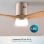 Deckenventilator Cecotec EnergySilence Aero 5600 Classic Gold Lightwood DC 40W