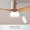 Deckenventilator Cecotec EnergySilence Aero 5600 Classic Gold Lightwood DC 40W