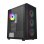 Caixa FSP M220-BA Preto ARGB Vidro Midi Tower ATX mATX