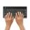 Tastatur R-Go Tools Compact Break Bluetooth ergonomisch QWERTY (PT) mit Pausensoftware
