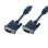 Câble VGA Genérica 15m Connecteurs Mâle/Mâle Noir