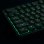 Teclado Wozinsky WKG-200 completo de membrana LED RGB USB com fio preto