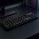 Teclado Wozinsky WKG-200 completo de membrana LED RGB USB com fio preto