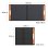 Panel Solar Jackery SolarSaga 100 100W 2 Puertos USB Plegable Resistente IP68