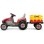 Trator Peg Perego Mini Tony Tigre 4 rodas Cinza Vermelho pedal exterior