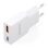 Carregador Aisens Ultra Fino GaN 20W USB-C PD3.0 QC4.0 USB-A QC3.0 Branco
