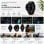 Nilait Watch Nova PRO Bluetooth GPS 44,5mm Nero Cinturino 20mm IP68 SpO2 Cardio