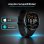 Nilait Watch Nova PRO Bluetooth GPS 44,5mm Nero Cinturino 20mm IP68 SpO2 Cardio