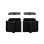 Freidora de Aire Haier HAF3AD 011 11,5L 1400W Doble Cajón Táctil Negra
