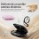 Auriculares Generica Paxa-vogbuds 5 Pro sem fios Bluetooth IA, gancho, rosa