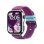SaveFamily SaveWatch Plus 2 4G GPS 1,85" AMOLED Argent Bracelet Violet IP68 Pulsomètre SOS