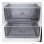 Frigorífico Combi LG GBBS322CEV No Frost 203cm 375L C Negro