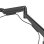 Hama 00220907 Supporto Monitor 2 Bracci Scrivania 17-35" VESA 75x75-100x100 Max 15Kg