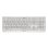 Tastatur CHERRY KC 1000 kabelgebunden vollstaendig leise Tasten USB grau