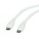 Kabel ROLINE 11.02.9126 USB-C USB-C 2.0 1 m Weiss