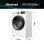 Máquina de Lavar Roupa Hisense WF1I7022BWJ 7kg 1200rpm A Branco Inverter Vapor