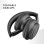 Auriculares Music Sound Boost sem fios Bluetooth 3 modos EQ Microfone Dobráveis Pretos