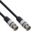 Cabo coaxial InLine 10805S 5 m BNC preto blindado 4K