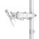 Hama 00220904 Supporto Monitor 2 Bracci Scrivania 13 a 35" VESA 75x75 a 100x100 Max 12Kg