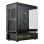 Boitier GameMax N90 BG Midi Tower Noir ATX Verre Trempe LED