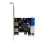 Schnittstellenkarte InLine 76666G PCIe USB 3.2 Gen 2 5 Gbit s
