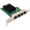 Tarjeta de Red InLine 51127B PCI Express 4x Gigabit RJ45 Low Profile