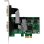Tarjeta di Rete InLine 76619E PCIe RS-232 921,6 Kbit/s 4 porte ESD
