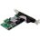 Tarjeta di Rete InLine 76619E PCIe RS-232 921,6 Kbit/s 4 porte ESD