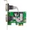 Scheda di Rete InLine 76619F PCIe RS-232 2 Porte 921.6 Kbps Low Profile