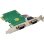 Scheda di Rete InLine 76619F PCIe RS-232 2 Porte 921.6 Kbps Low Profile