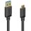 Câble Hama 0,75 m USB A vers USB C 3.2 Gen 1 5 Gbit/s Noir