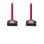 Cavo Nedis CCGB73150RD05 0,5 m SATA Femmina Femmina Rosso