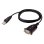 Adaptador USB a RS-232 Aten UC232AF Negro 1.2 m USB tipo A DB-9