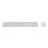 Clavier HP 490C multidispositif blanc avec souris et touches programmables