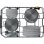 Lavavajillas Whirlpool WH6IC11BS7LA0 11 Servicios Clase C Integrado Slimline 45 cm