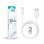 Cavo Accetel CU2603 Lightning 2m 2.1A USB-A Bianco Ricarica Rapida