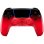 Mando PlayStation 5 SONY DualSense HyperPop Collection Inalámbrico Techno Red + Indeca Controller PREMIUM PACK Cargador y Accesorios para PS5 USB-C Negro