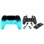 Mando PlayStation 5 SONY DualSense HyperPop Collection Inalámbrico Rythm Blue +  Indeca Controller PREMIUM PACK Cargador y Accesorios para PS5 USB-C Negro 11012214  + 10977296