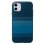 Funda para móvel Fibra de Carbono Azul Escuro Antichoque para iPhone 11