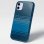 Funda para móvel Fibra de Carbono Azul Escuro Antichoque para iPhone 11