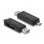 Leitor de cartões Delock SuperSpeed USB 5 Gbps Type-C Type-A SD MicroSD