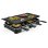 Parrilla de raclette TRISTAR RA-2748 8 personas 1400 W Negro Rectangular 420 x 230 mm Giratorio