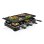 Parrilla de raclette TRISTAR RA-2748 8 personas 1400 W Negro Rectangular 420 x 230 mm Giratorio
