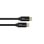 Cable USB-C a USB-C ALCASA 2213-SF010S USB 2.0 1 m Negro